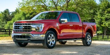 Pre-update Ford F-150