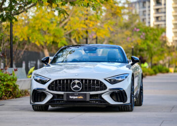 2023 Mercedes-AMG SL63 Credit: Richard Gresham