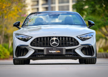 2023 Mercedes-AMG SL63 Credit: Richard Gresham