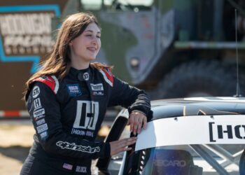 Ken Block's daughter Lia is making a name for herself in motorsport