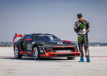 Ken Block in Electrikhana Two