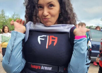Fempro Armour is designed specifically for female bikers