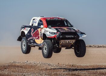 Toyota HiLux in the Dakar Rally