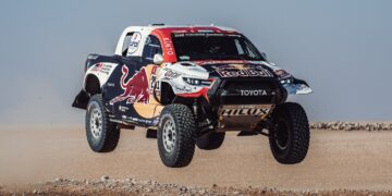 Toyota HiLux in the Dakar Rally