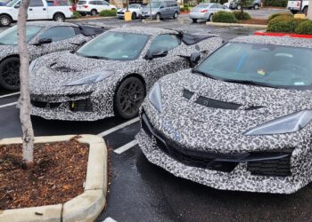 2025 Chevrolet Corvette ZR-1 spied Photo: Kevin Bayerlein/Facebook