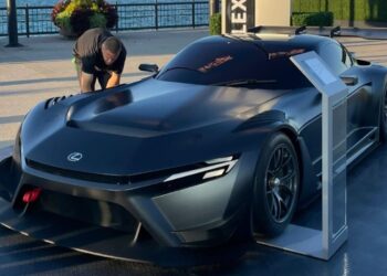 A Lexus badge appeared on the GR GT3 Concept back in 2022