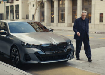 Actor Christopher Walken stars in BMW's 2024 Super Bowl ad