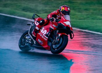 MotoGP in the rain
