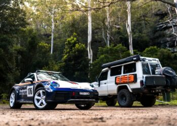 2024 Porsche 911 Dakar. Image: Wishart Media