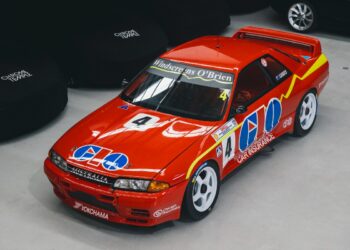 The ex-Mark Gibbs raced Nissan Skyline GT-R