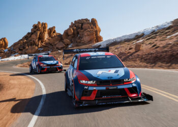 Hyundai's Ioniq 5 N Time Attack specials for the Pikes Peak International Hill Climb