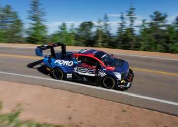Ford F-150 SuperTruck at the 2024 Pikes Peak International Hill Climb