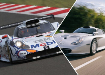 Porsche 911 GT1 collage
