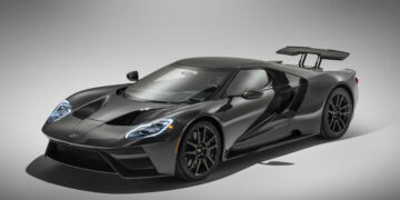 2020 Ford GT in Liquid Carbon finish.