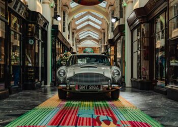 Aston Martin's 'House of Q' pop-up in London