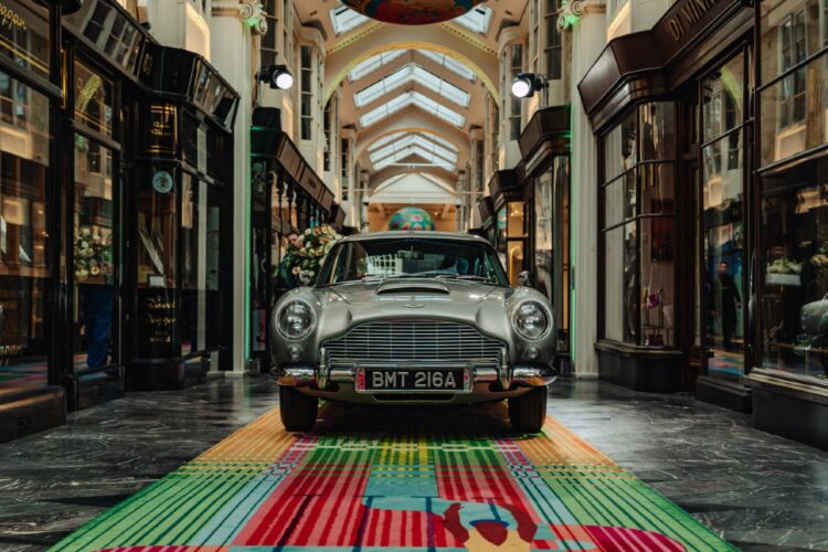 Aston Martin's 'House of Q' pop-up in London