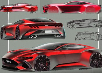 Ford Mustang design concepts