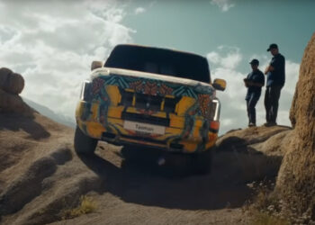 Kia Tasman tackes off-road tests