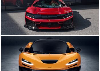 McLaren W1 v Ferrari F80