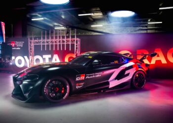 Toyota Supra Supercar full-size model