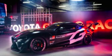 Toyota Supra Supercar full-size model