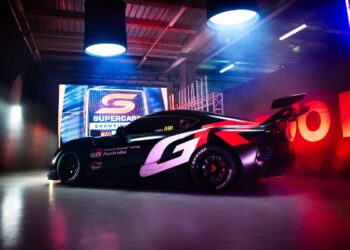 Toyota Supra Supercar full-size model
