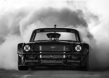 Ken Block's custom Ford Mustang 'Hoonicorn'
