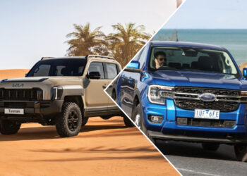 Kia Tasman v Ford Ranger
