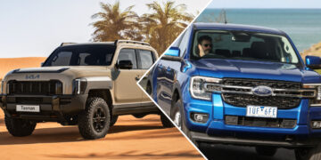 Kia Tasman v Ford Ranger