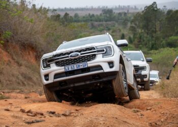 Ford Everest on safari in South Africa