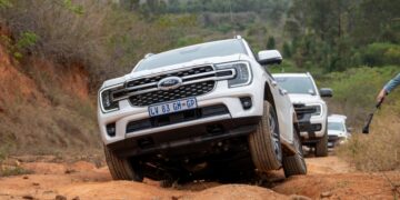Ford Everest on safari in South Africa