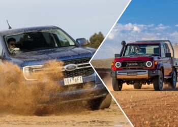 Ford Ranger Super Duty v Toyota LandCruiser 70 Series