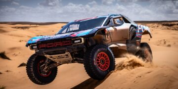 Ford Raptor T1+ Dakar Rally entry