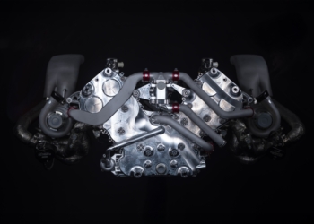 Genesis' new twin-turbo V8 engine