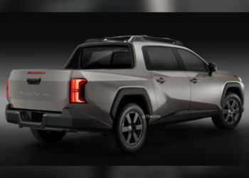 Toyota RAV4 ute render by Theottle