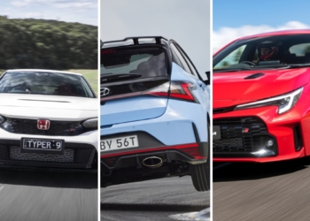 Hot hatch collage