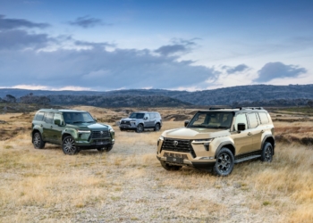 2025 Lexus GX550 range