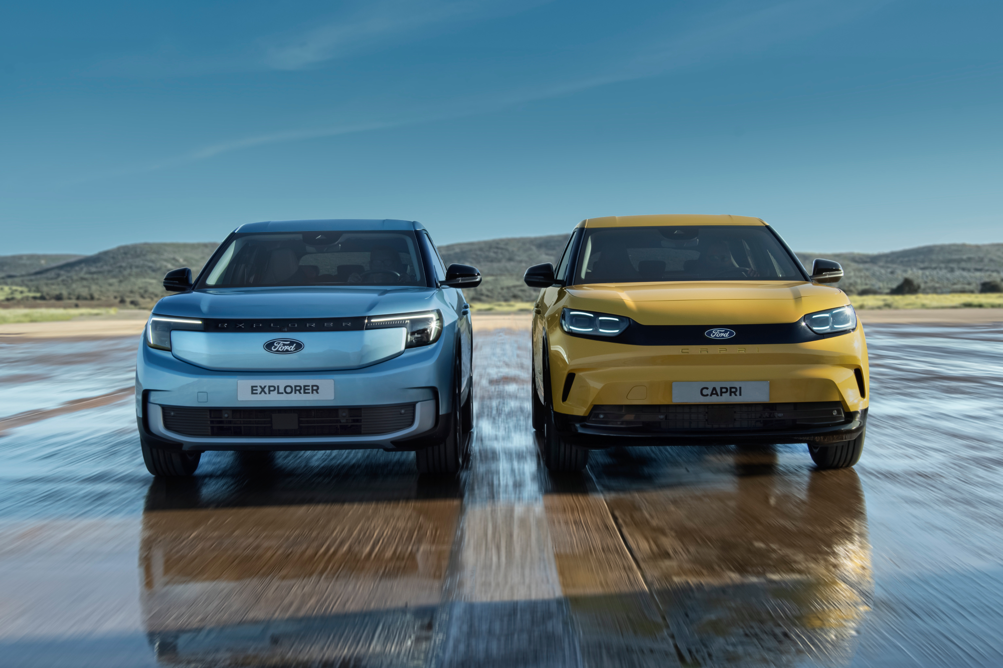 Ford Explorer and Capri EVs