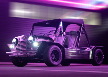 Jaunt Motors' EV-converted Mini Moke