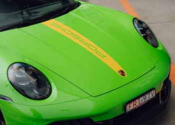 2025 Porsche 911 GTS in 'Grello' colour