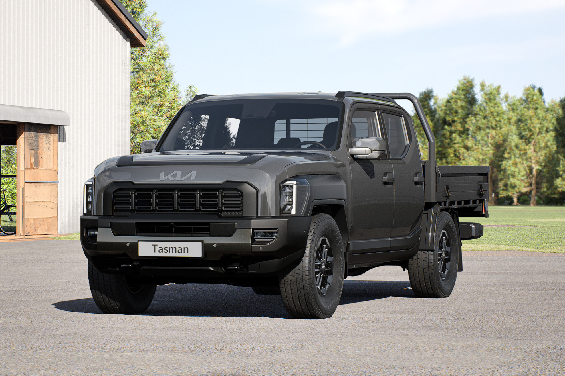 Kia Tasman dual cab-chassis