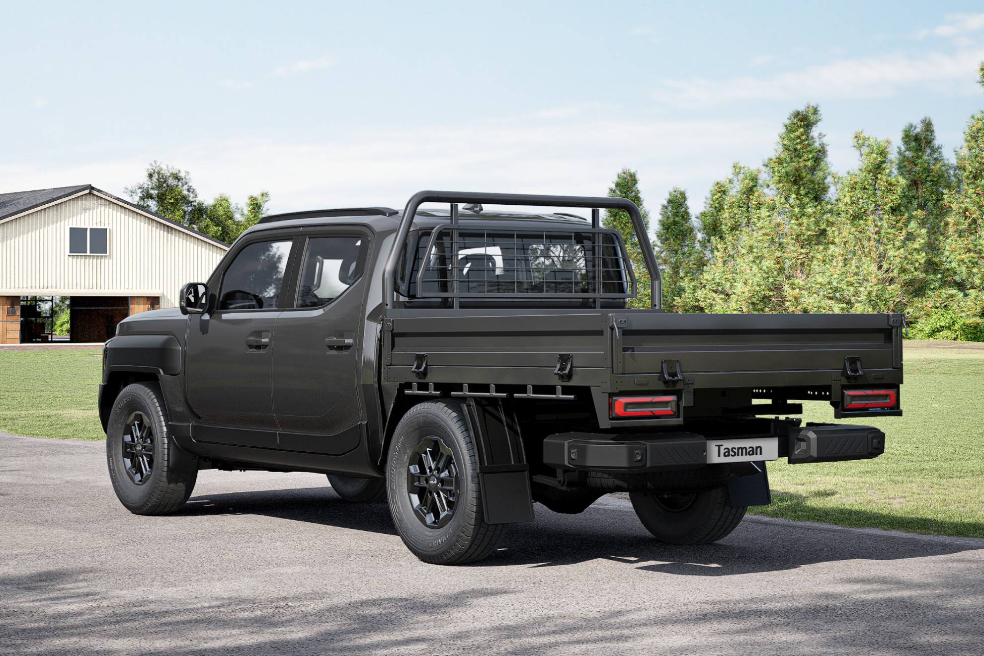 Kia Tasman dual cab-chassis