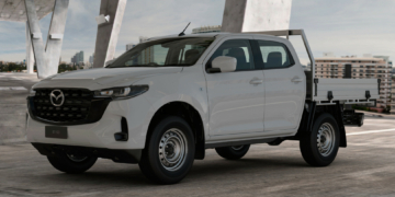 2026 Mazda BT-50 XS dual-cab chassis
