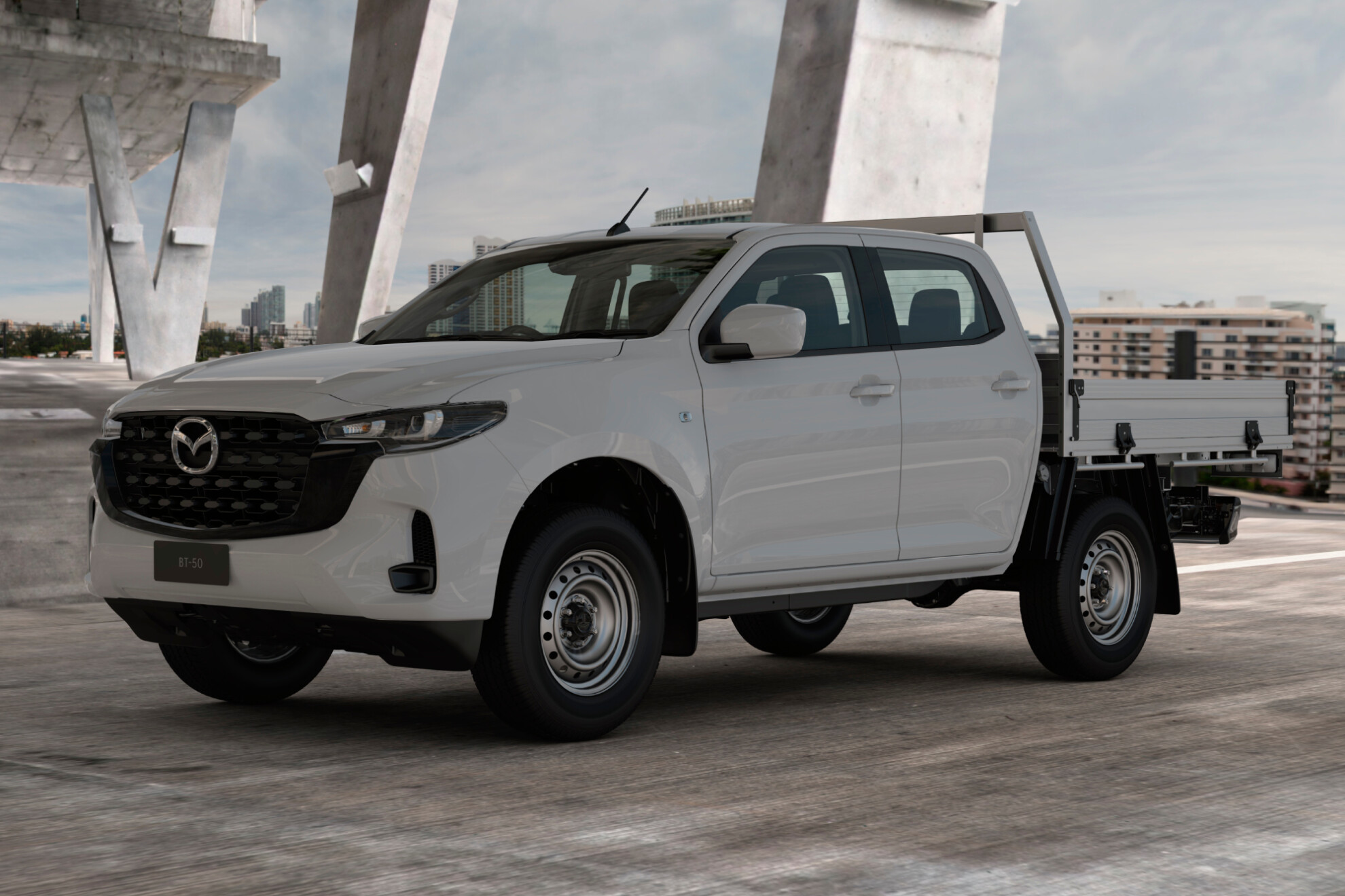 2026 Mazda BT-50 XS dual-cab chassis
