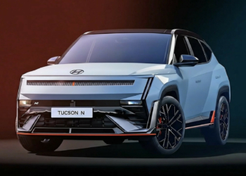 2027 Hyundai Tucson N, rendered by Gotcha Cars
