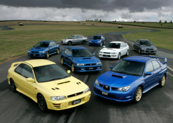 Subaru Impreza WRX STI generations