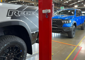 Ram 1500s being converted from left- to right-hand drive in Melbourne