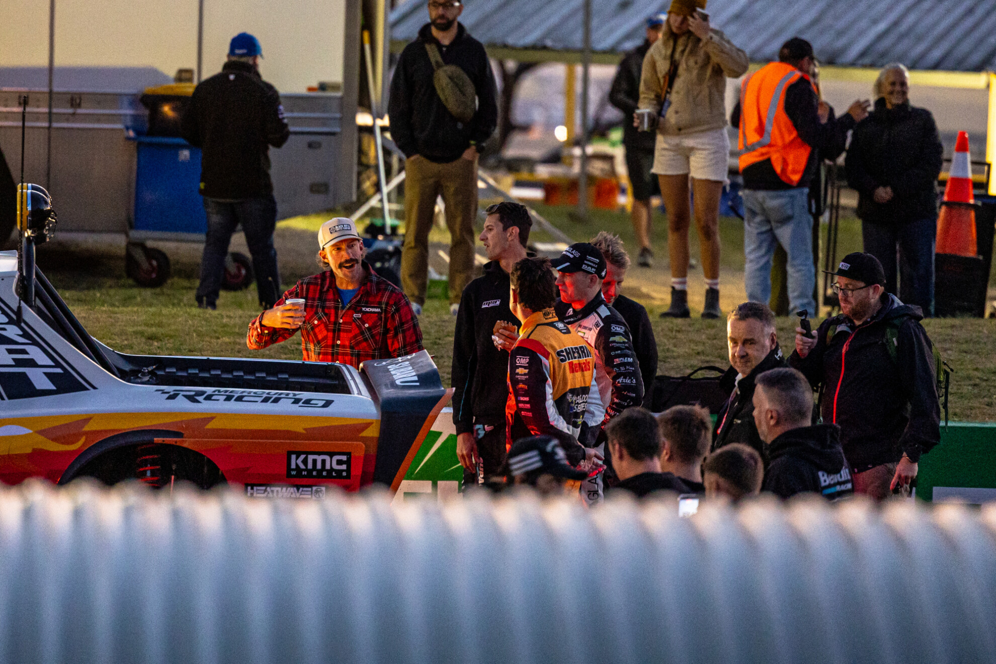 Travis Pastrana at the 2025 Bathurst 1000 in a Subaru Brat. Image: Rhys Vandersyde / Speedcafe