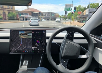 Tesla Model Y with Full Self Driving