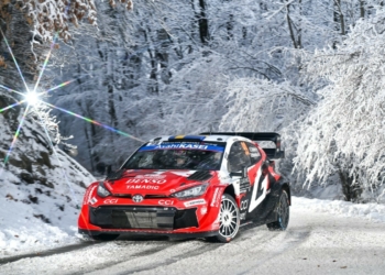 Toyota GR Yaris Rally 1 car